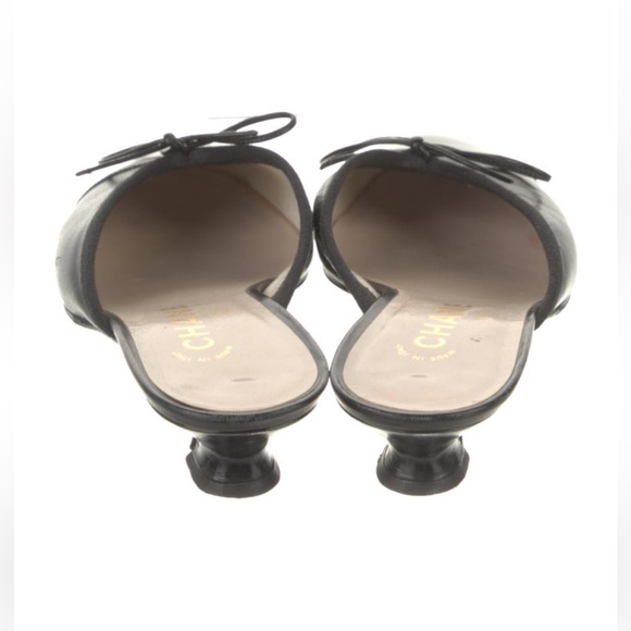 Chanel black patent leather mule - Picture 3 of 9